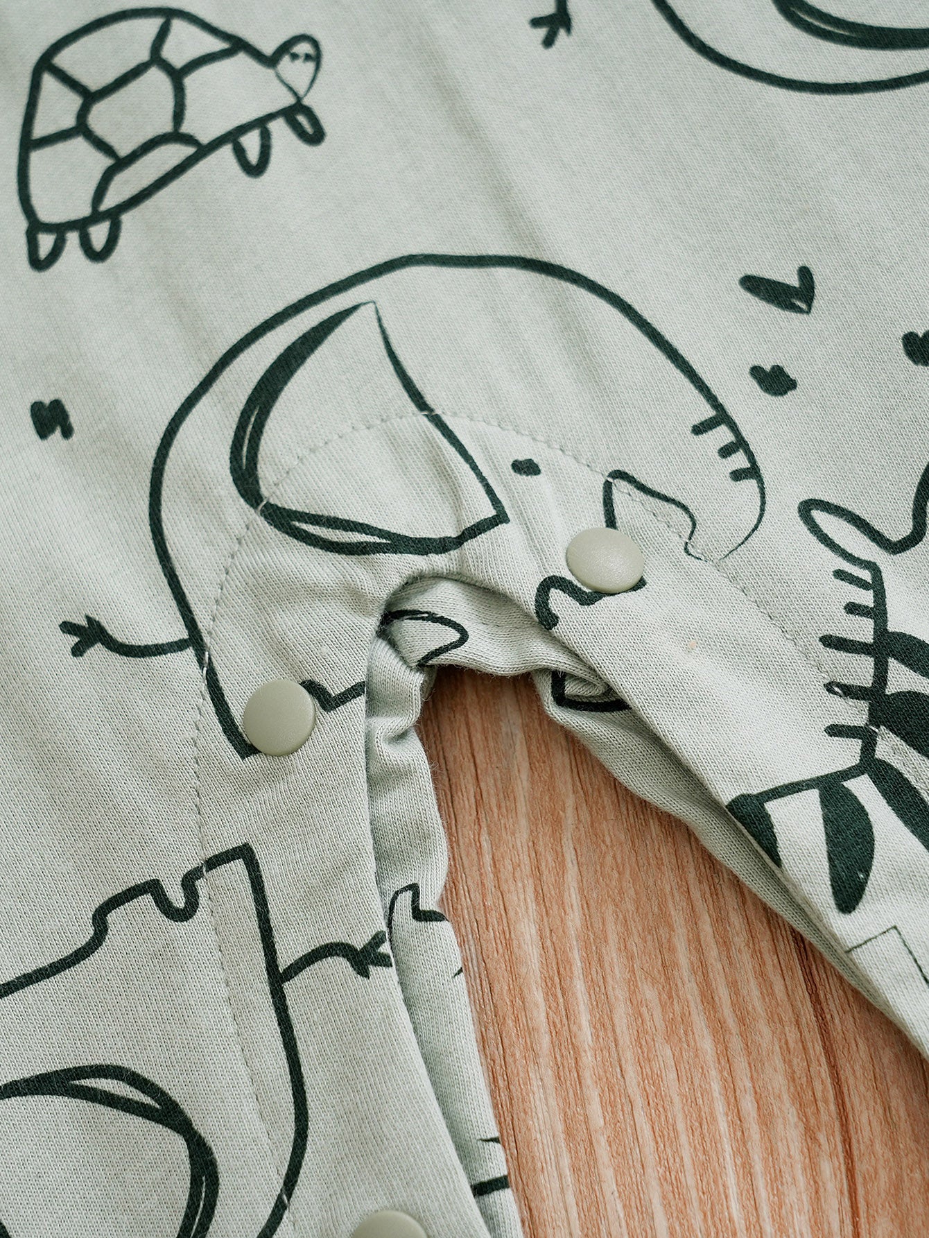 Infants Conversational Printed Cotton Rompers