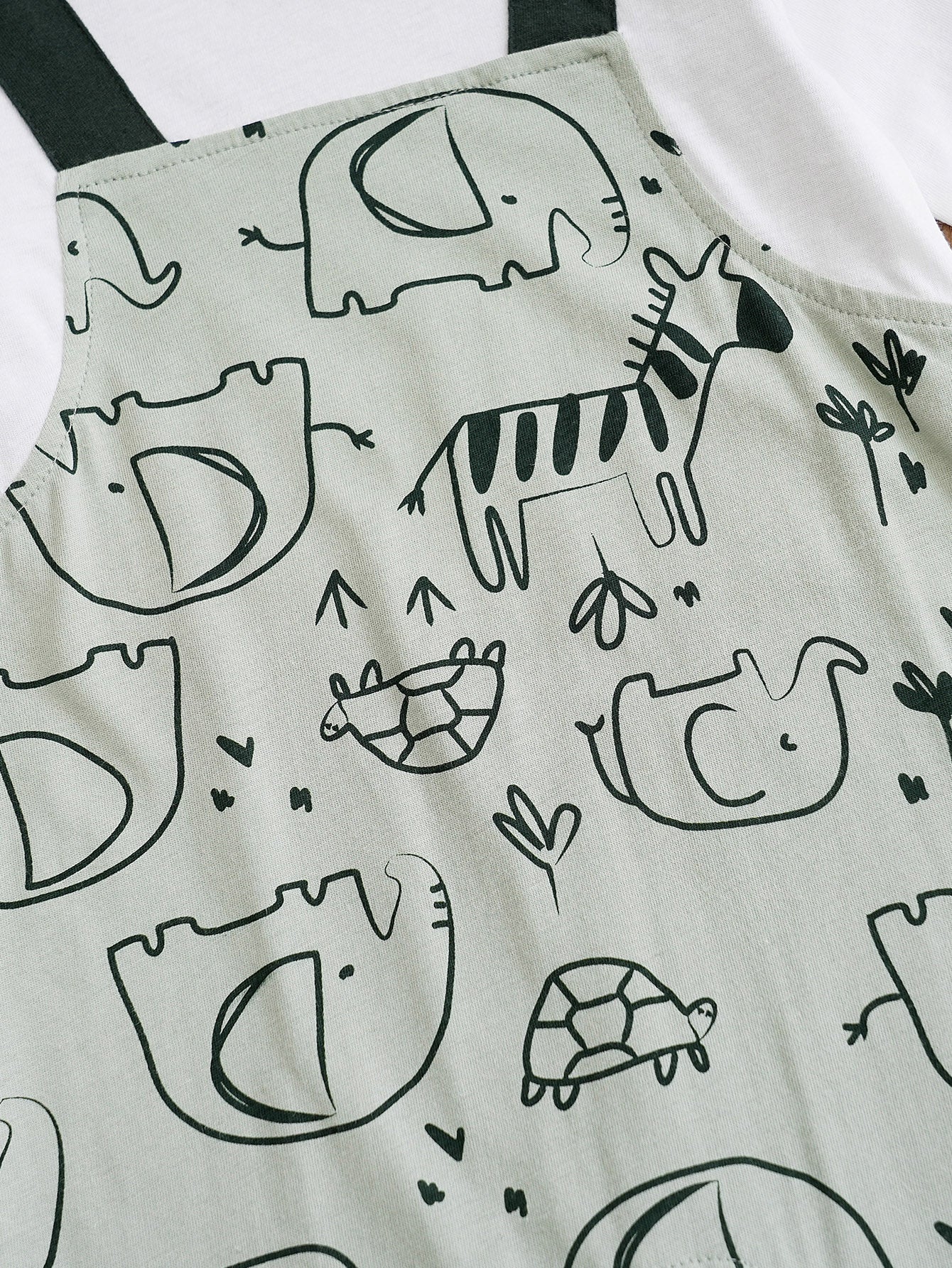 Infants Conversational Printed Cotton Rompers
