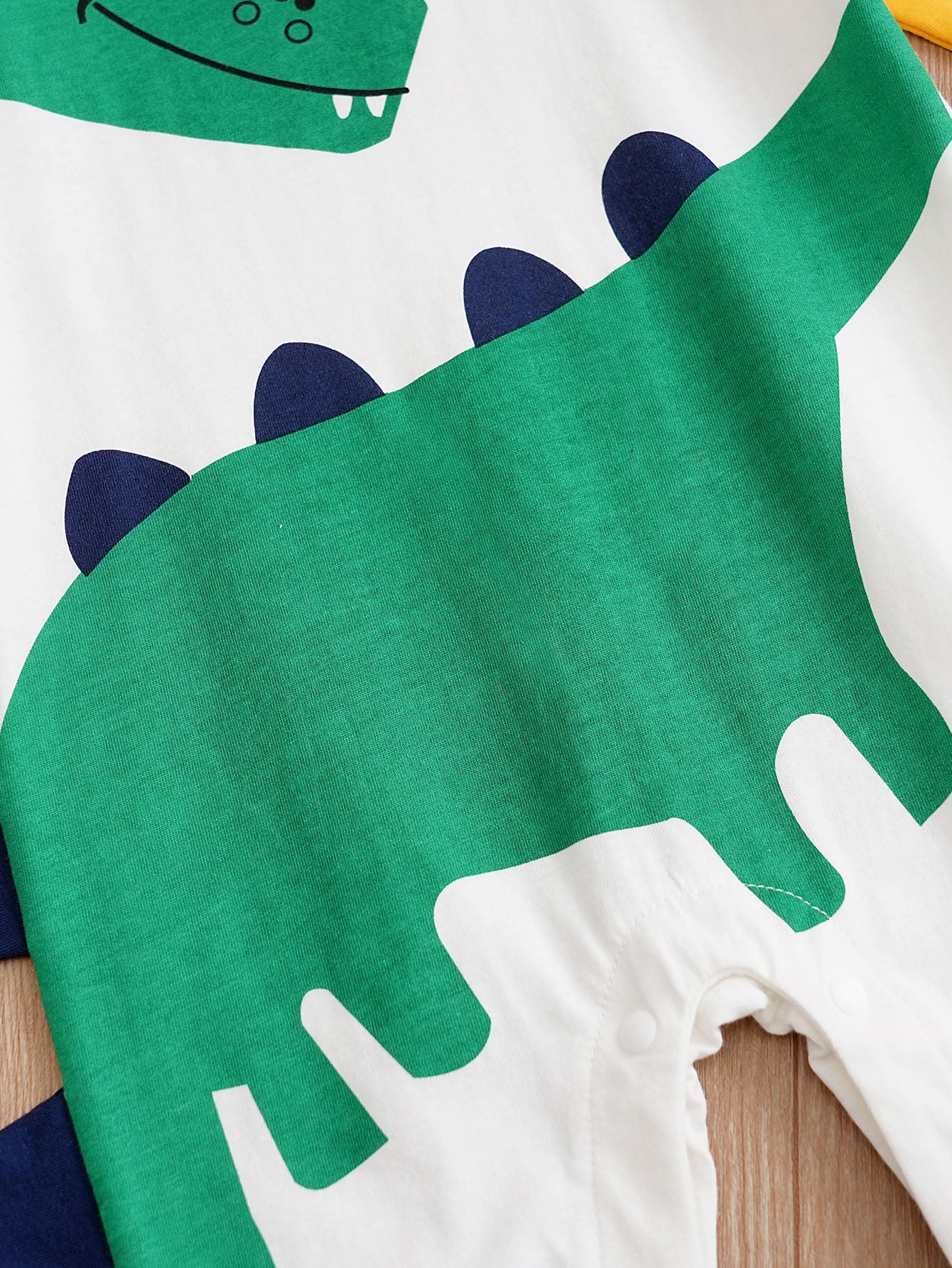 Infant Boys Graphic Printed Cotton Rompers