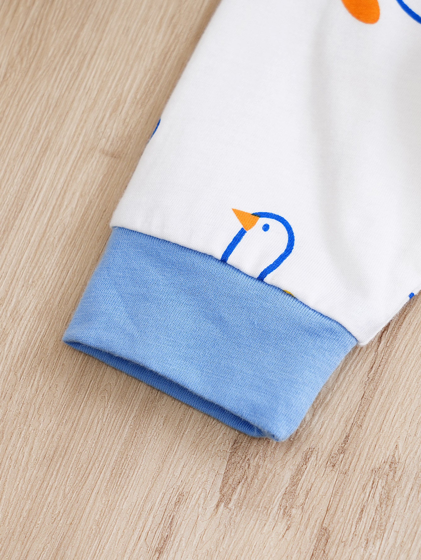 White Infants Printed Cotton Rompers