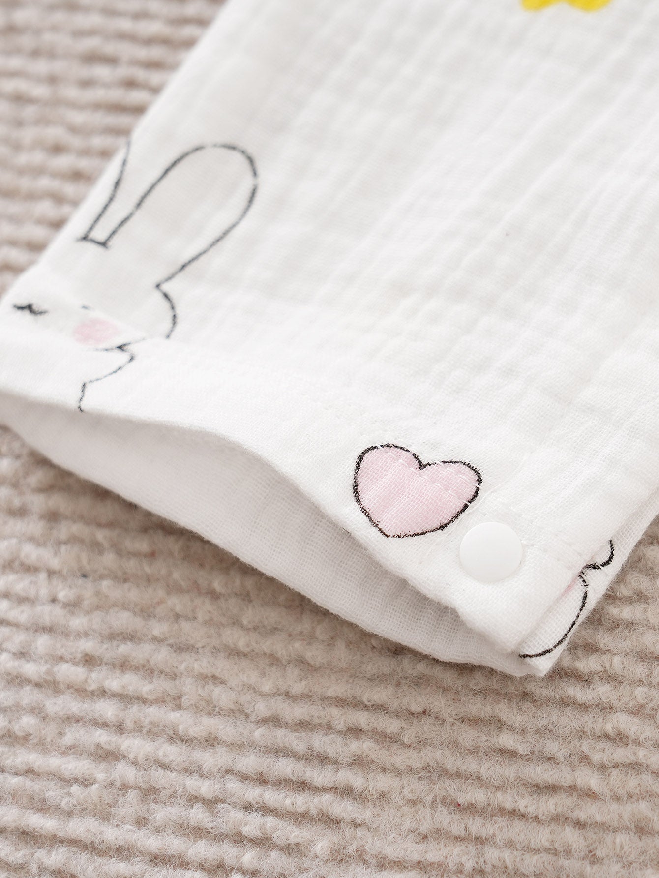 Girls Conversational Printed Pure Cotton Rompers