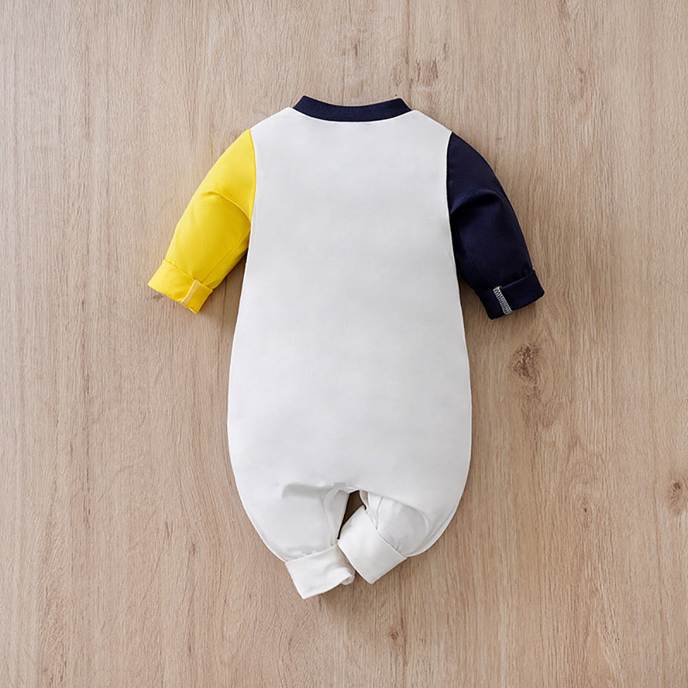 Boys Printed Cotton Rompers