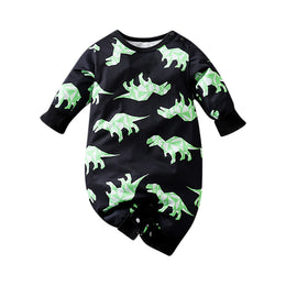 Infant Boys Printed Romper