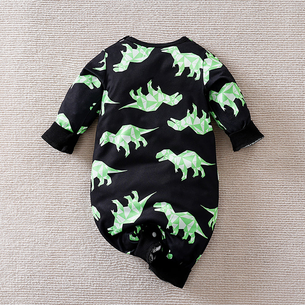 Infant Boys Printed Romper