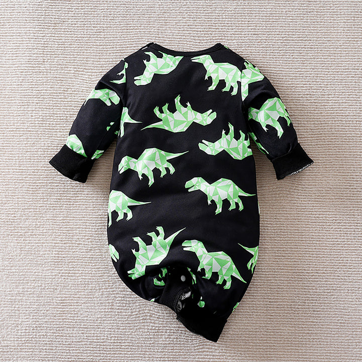 Infant Boys Printed Romper