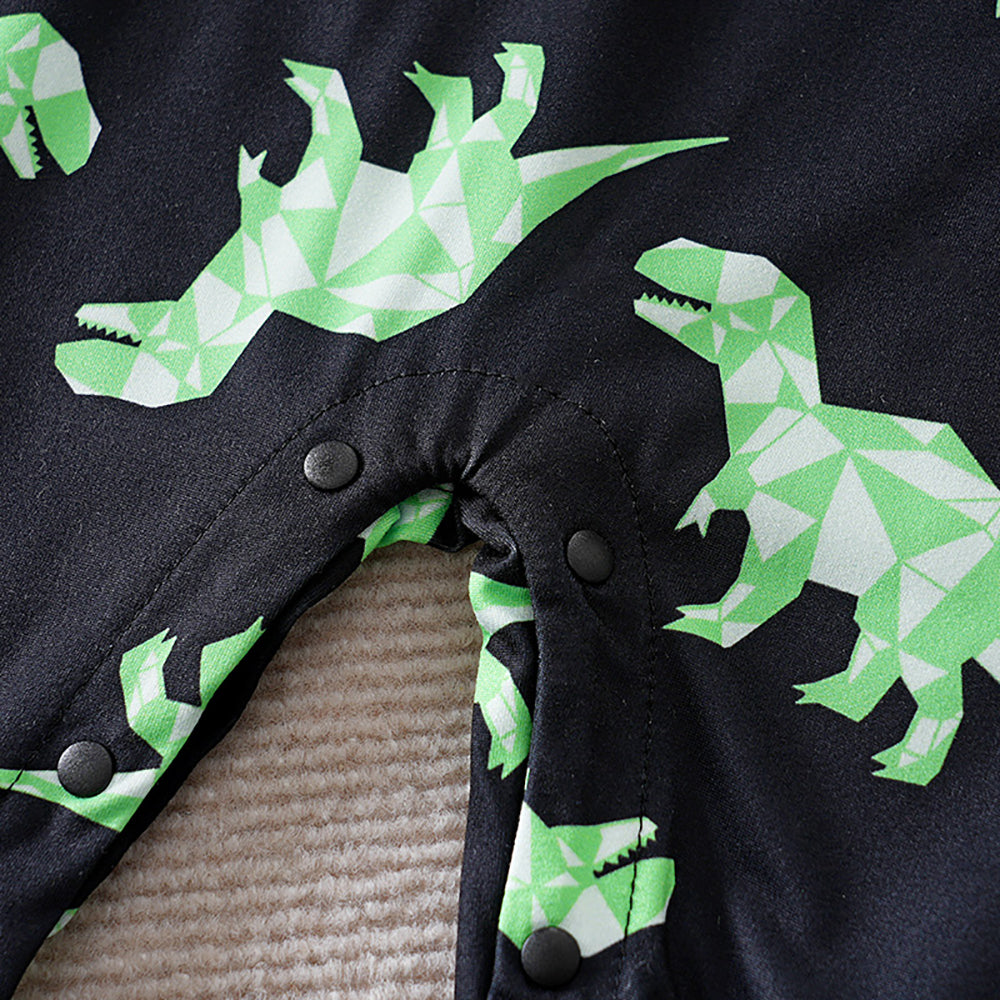 Infant Boys Printed Romper