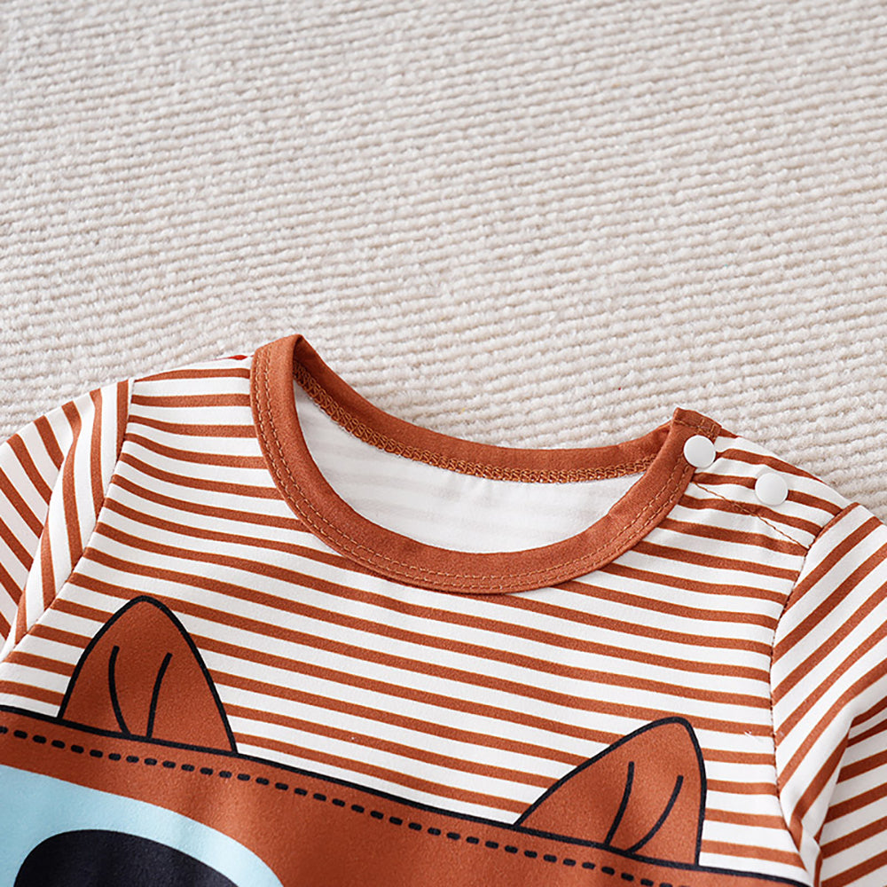 Infant Boys Printed Rompers