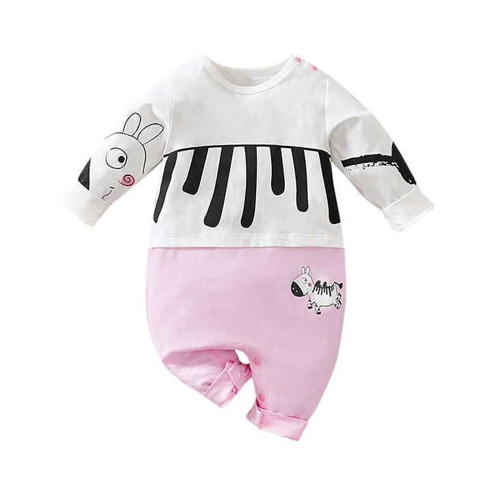 Girls Printed Rompers