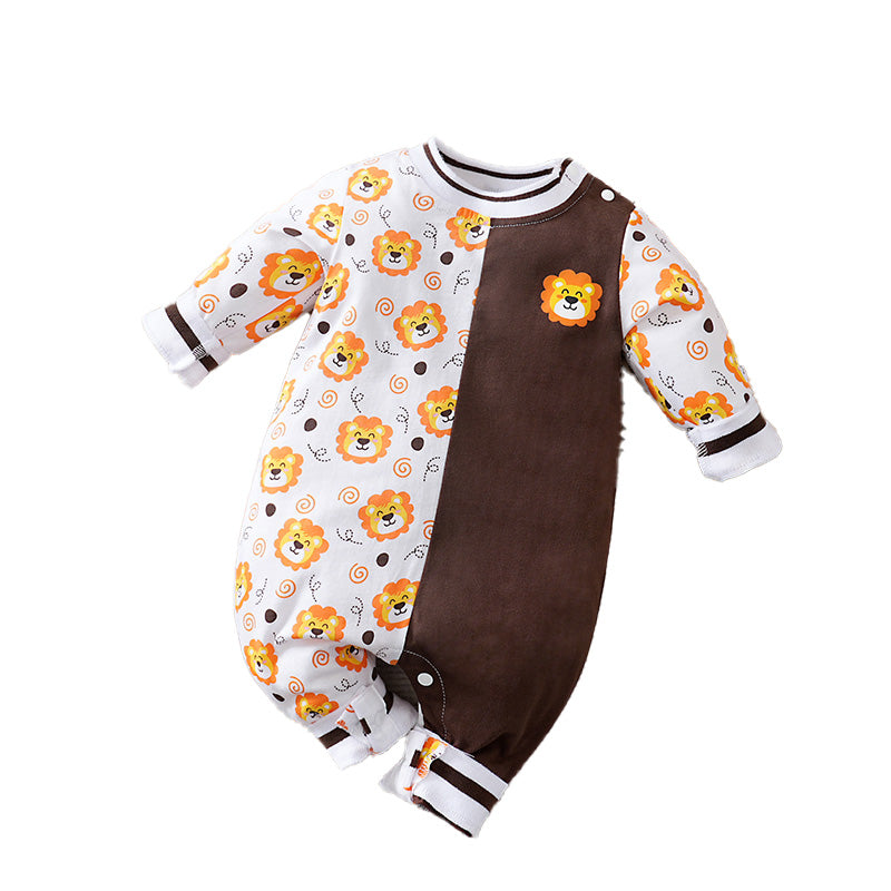 Kids Printed Cotton Romper