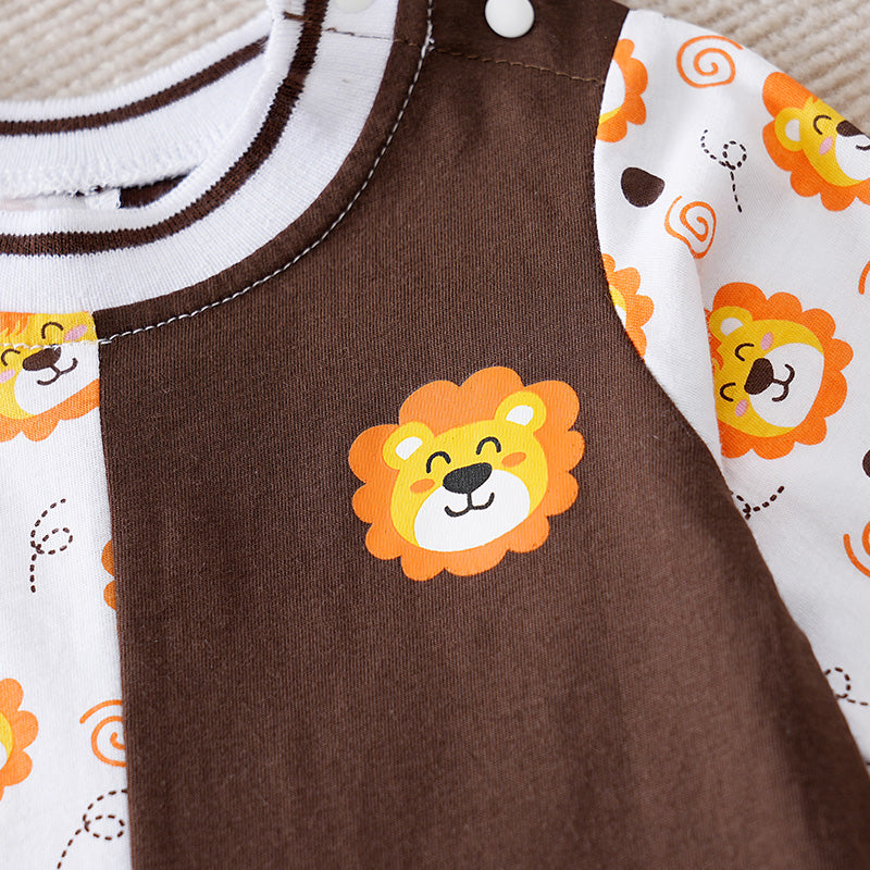 Kids Printed Cotton Romper