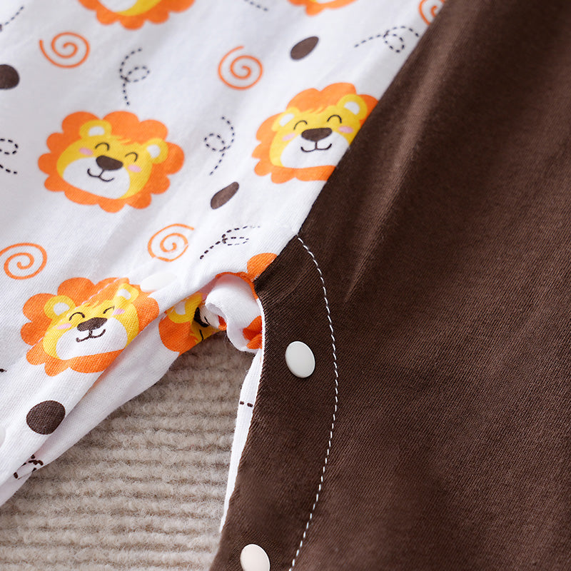 Kids Printed Cotton Romper