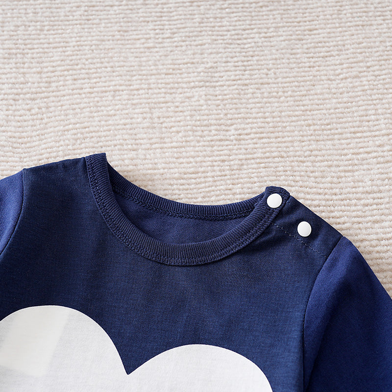 Infants Kids Printed Cotton Romper
