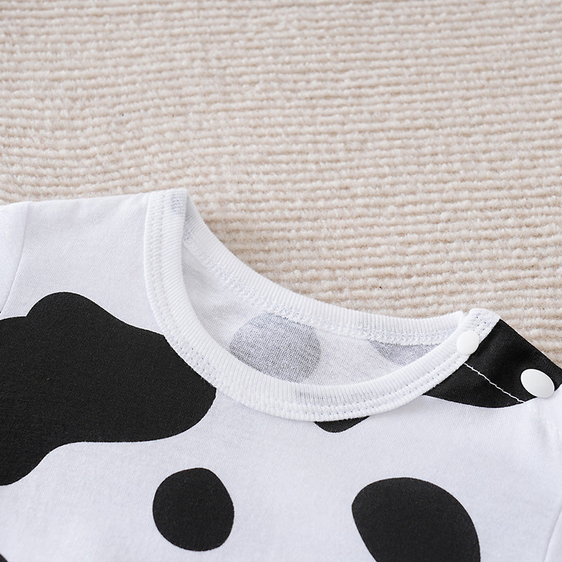 Infants Printed Cotton Romper