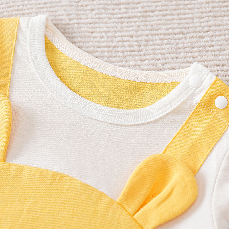 Infants Printed Cotton Romper