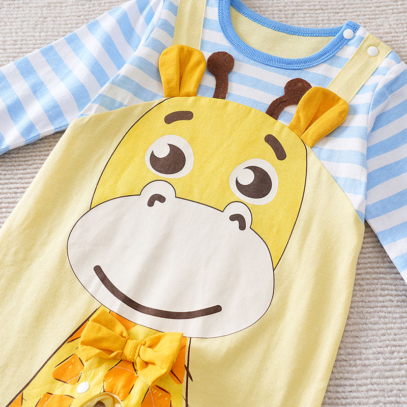 Infants Printed Cotton Romper