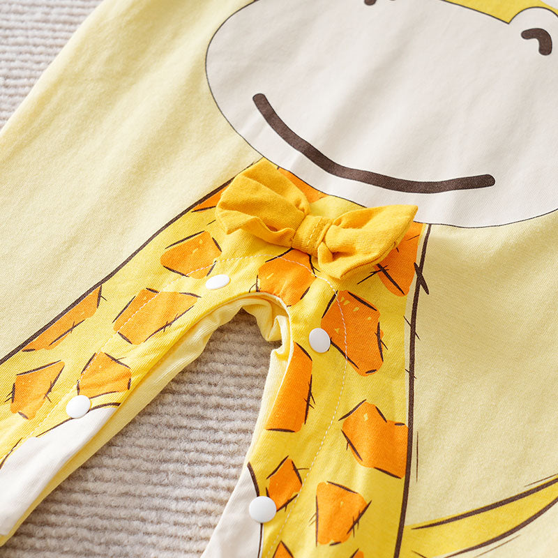 Infants Printed Cotton Romper