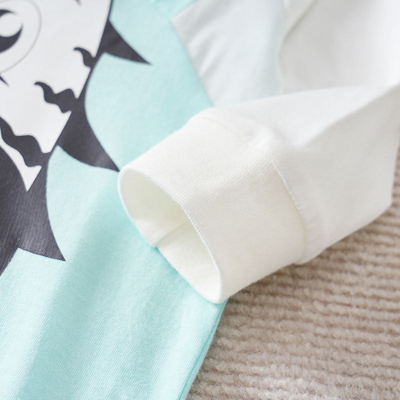 Infant Boys Printed Cotton Romper