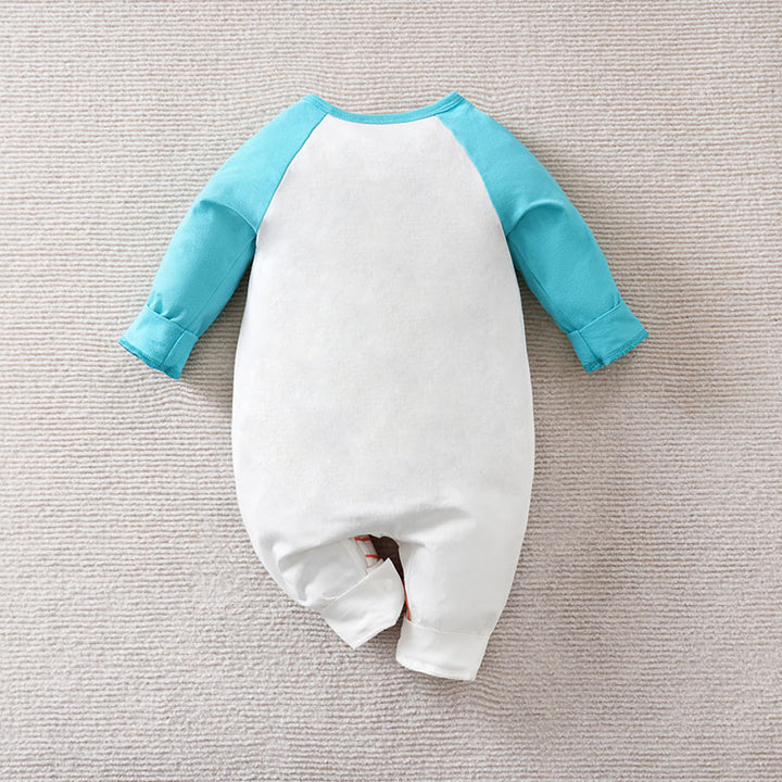 Boys Printed Cotton Romper