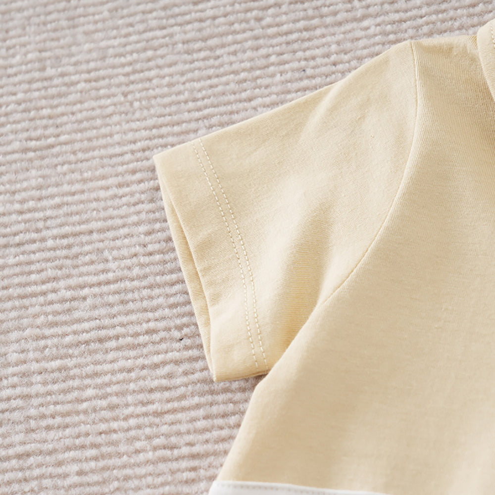 Infant Boys Colourblocked Rompers