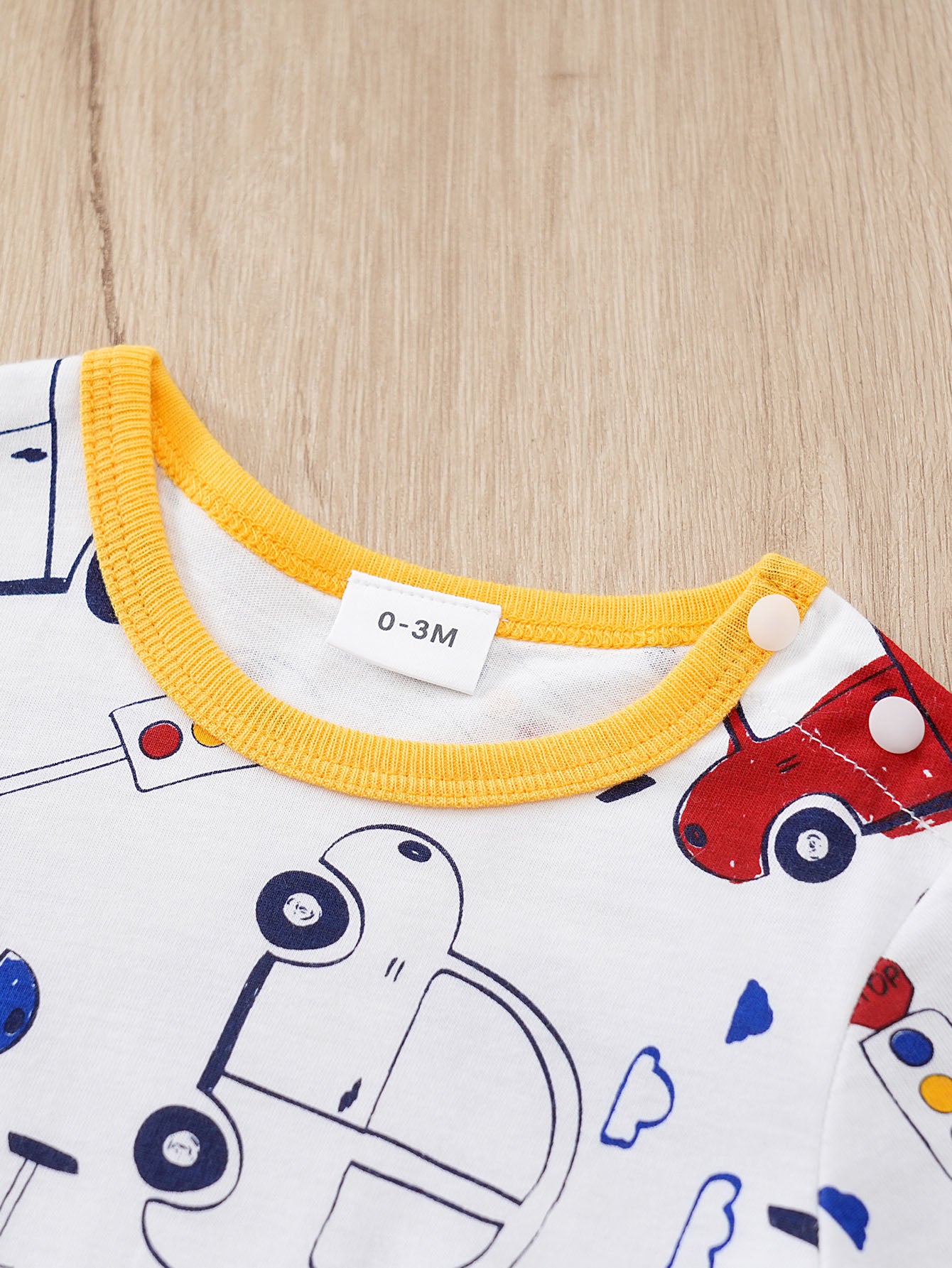 Infant Boys White Conversational Printed Pure Cotton Rompers