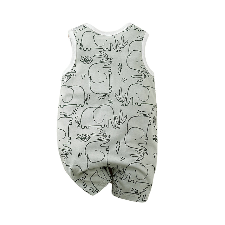 Boys Graphic Printed Pure Cotton Rompers