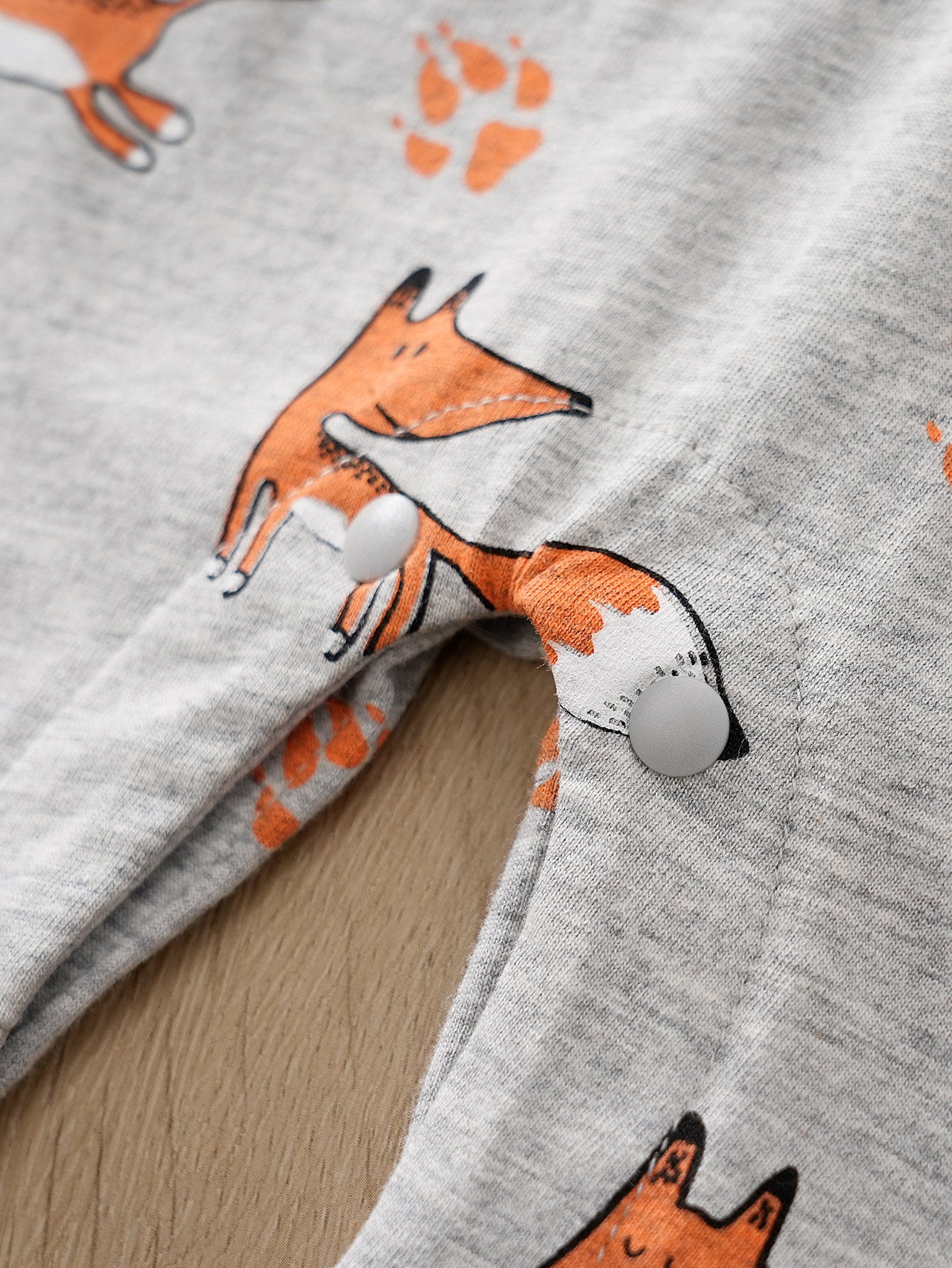Infant Boys Printed Cotton Rompers