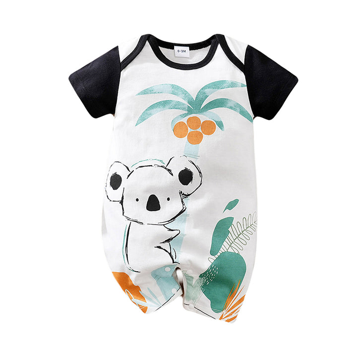 Kids Graphic Printed Pure Cotton Rompers