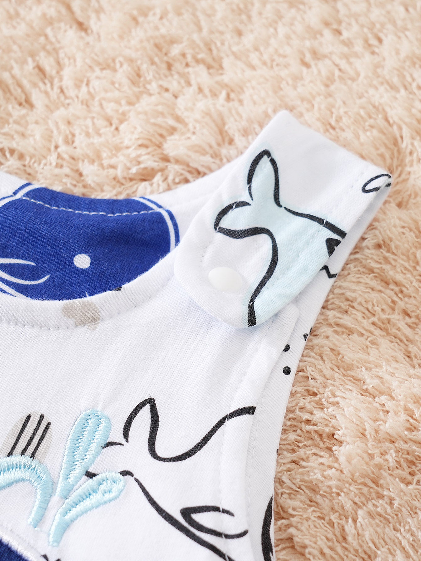 Boys Conversational Printed Pure Cotton Rompers