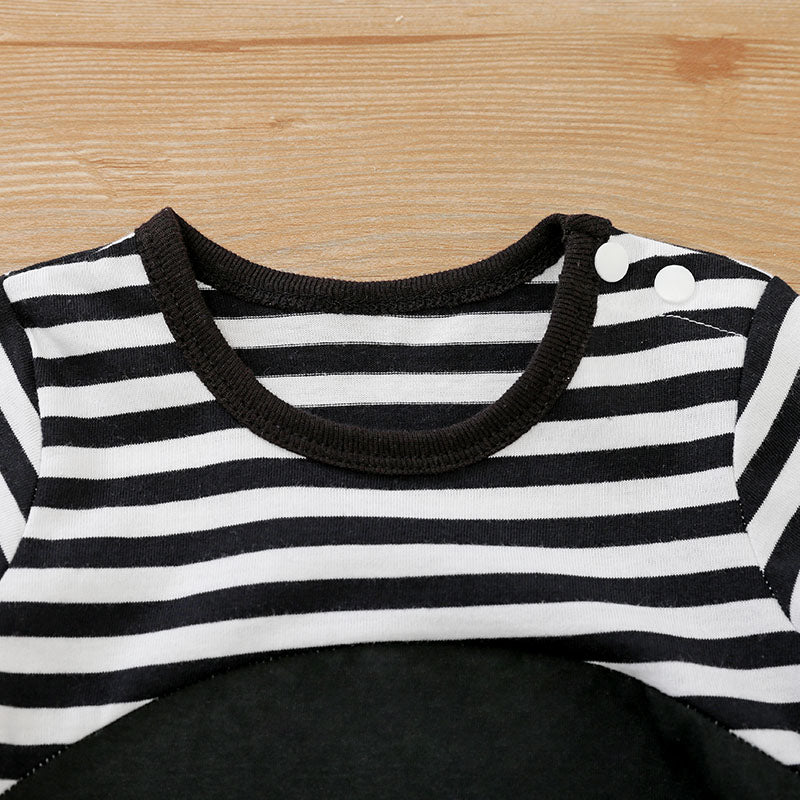 Infant Boys Striped Romper