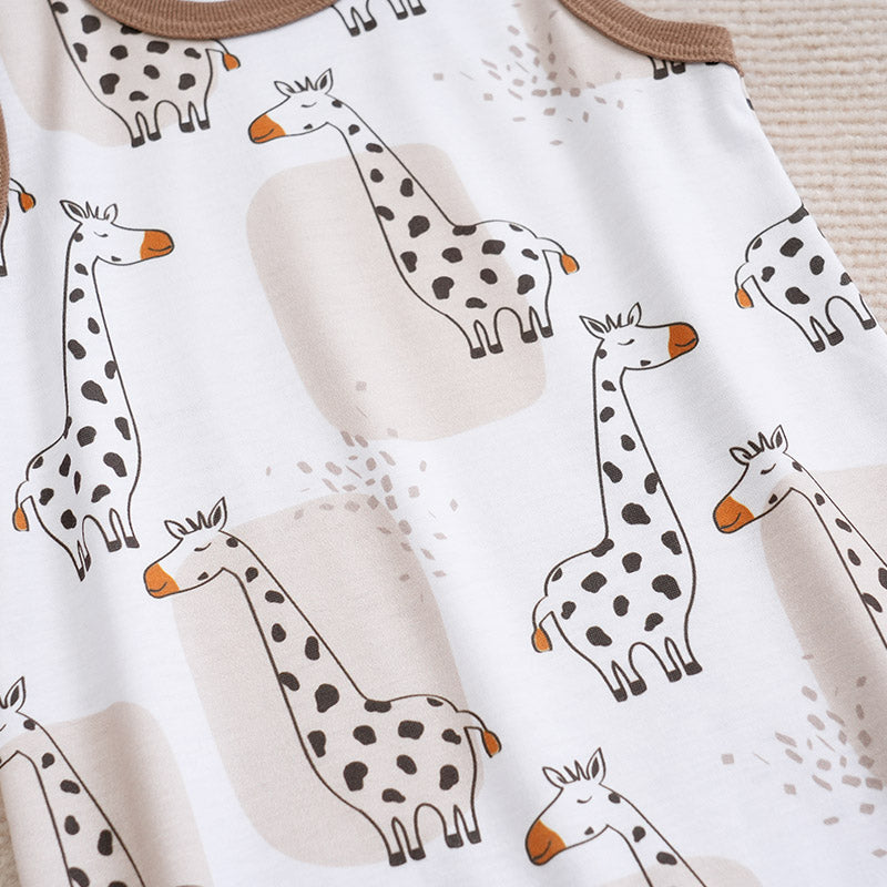 Infant Boys Conversational Printed Romper
