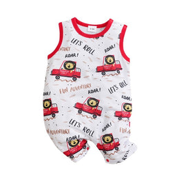 Infants Boys Printed Rompers