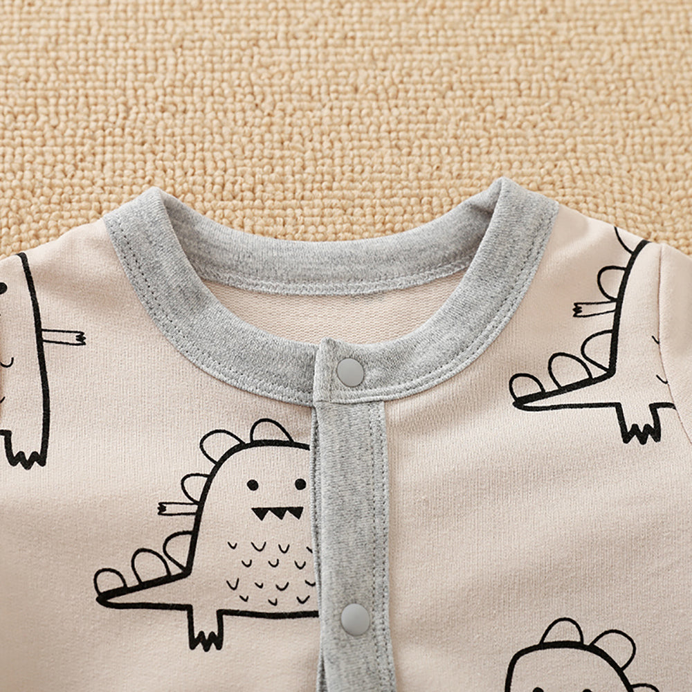 Infant Girls Printed Rompers