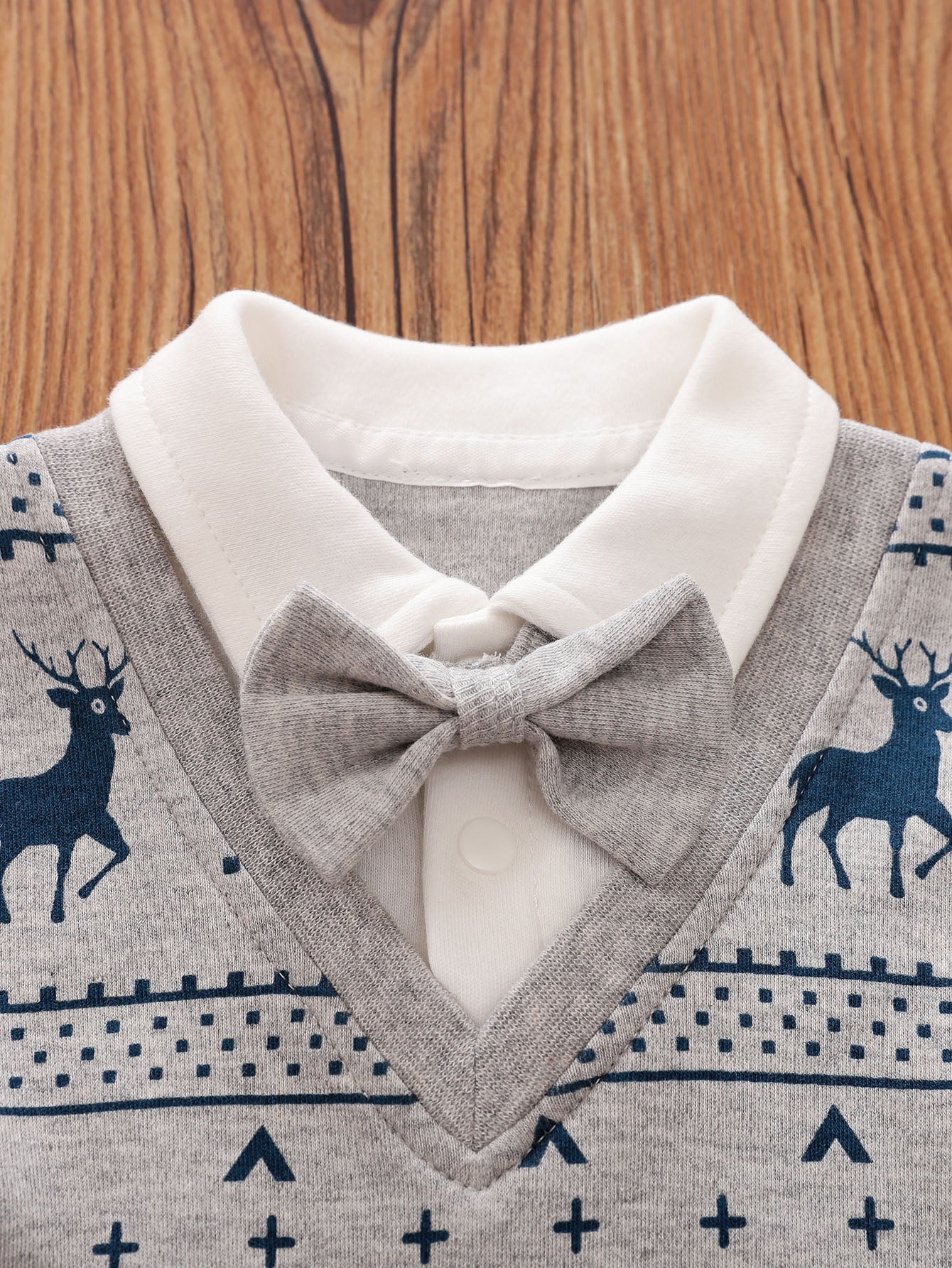 Boys Conversational Printed Cotton Rompers