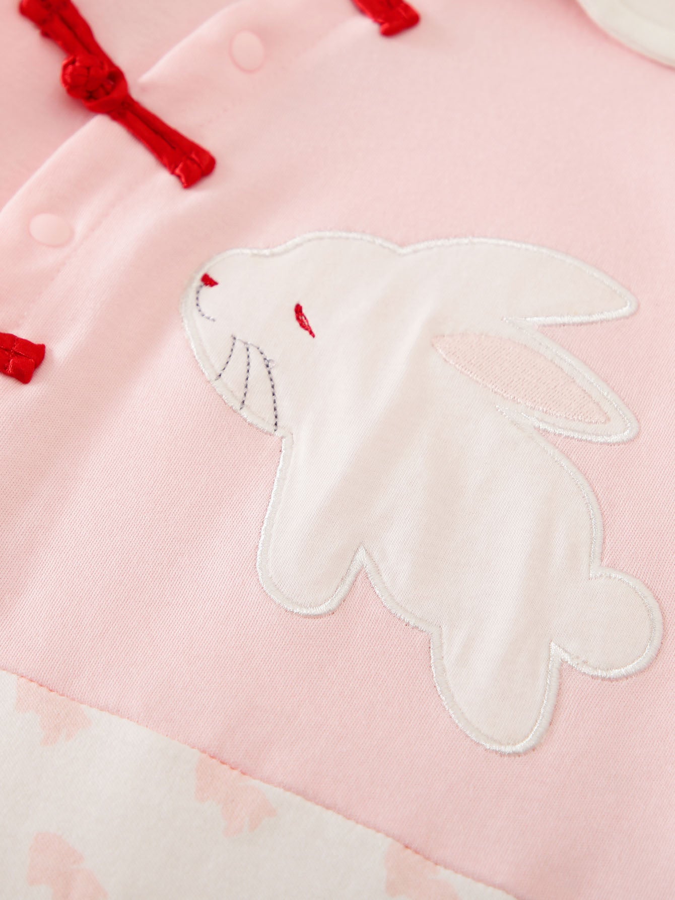Infants Girls Pink Graphic Printed Cotton Rompers