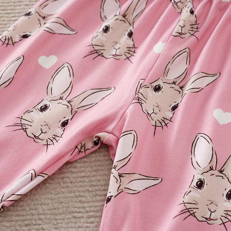 Girls Printed Top With Pyjamas