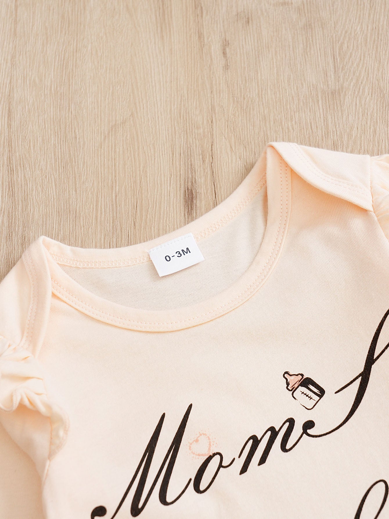 Girls Pink Printed Pure Cotton Clothing Set