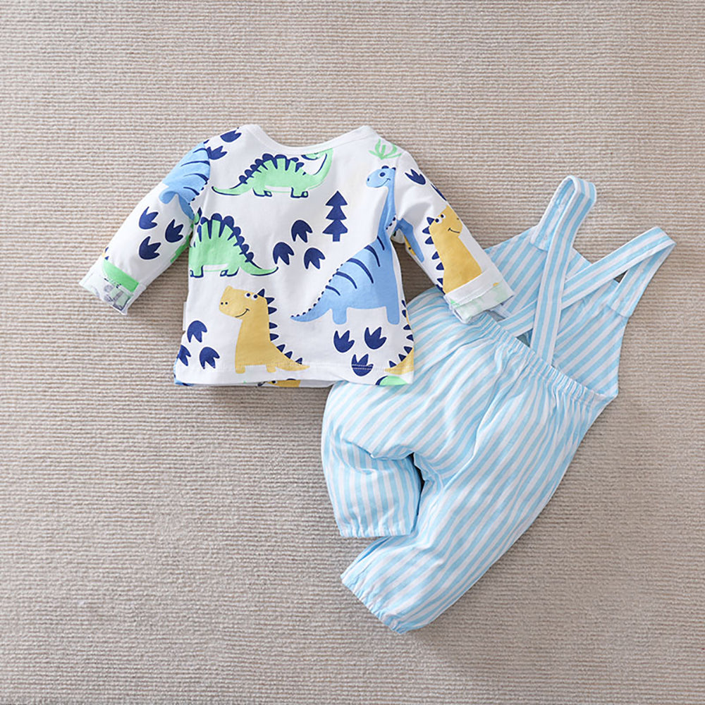 Boys Printed T-shirt with Trousers