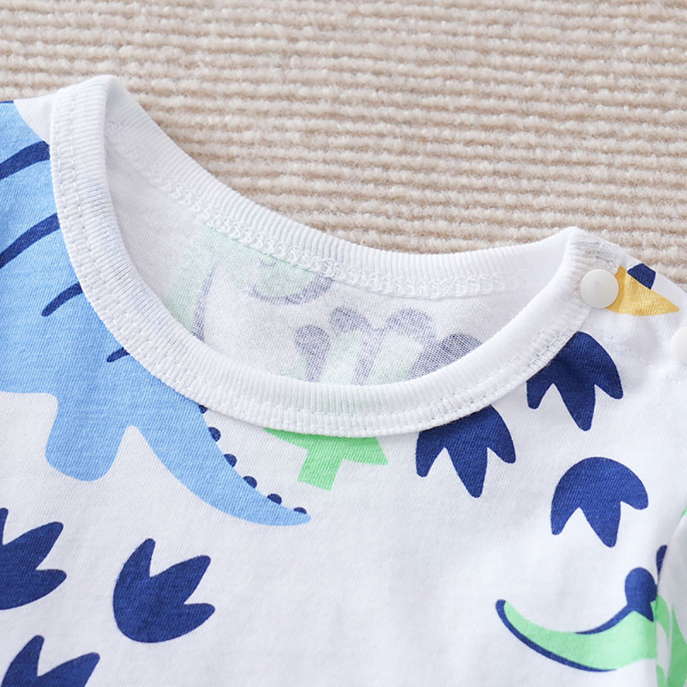 Boys Printed T-shirt with Trousers