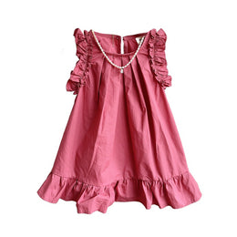 Girls Layered A-Line Dress