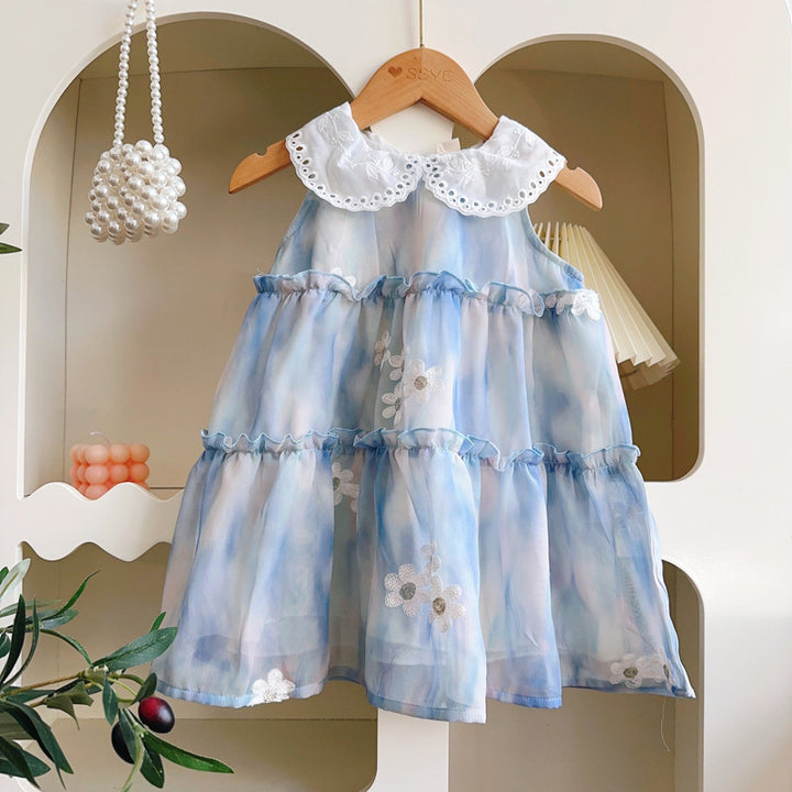 Solid A-Line Dress