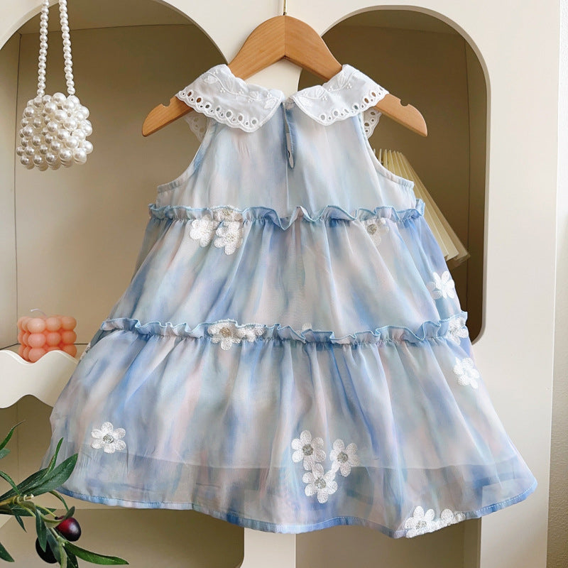 Solid A-Line Dress
