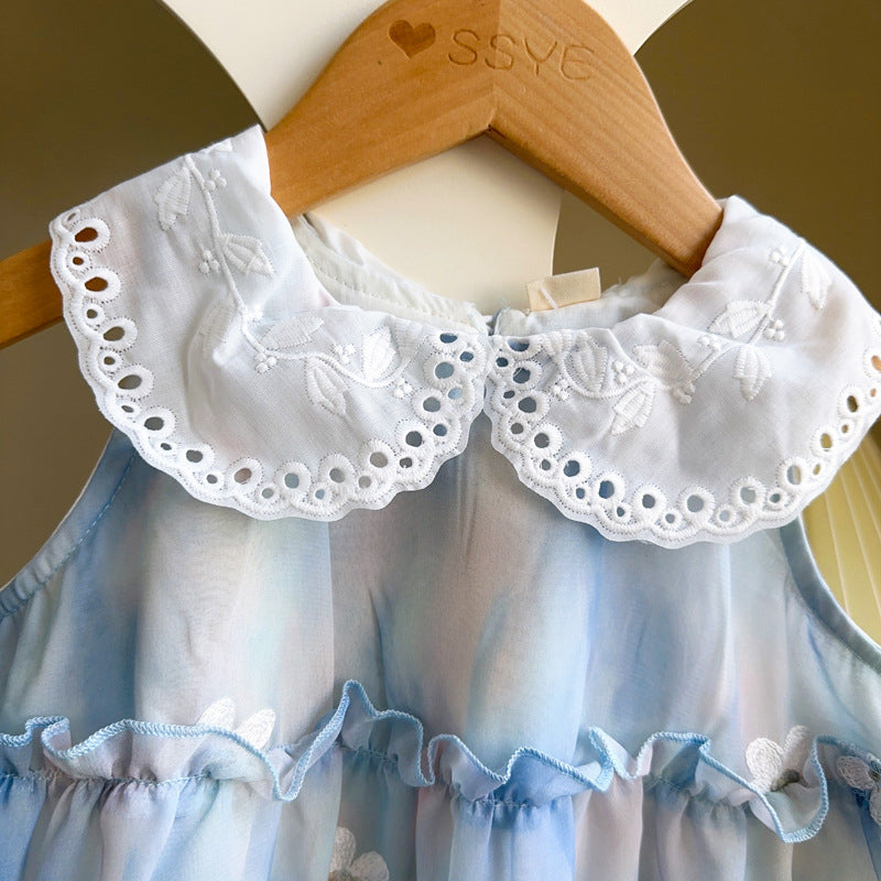 Solid A-Line Dress