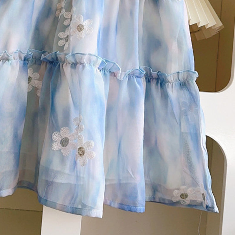 Solid A-Line Dress