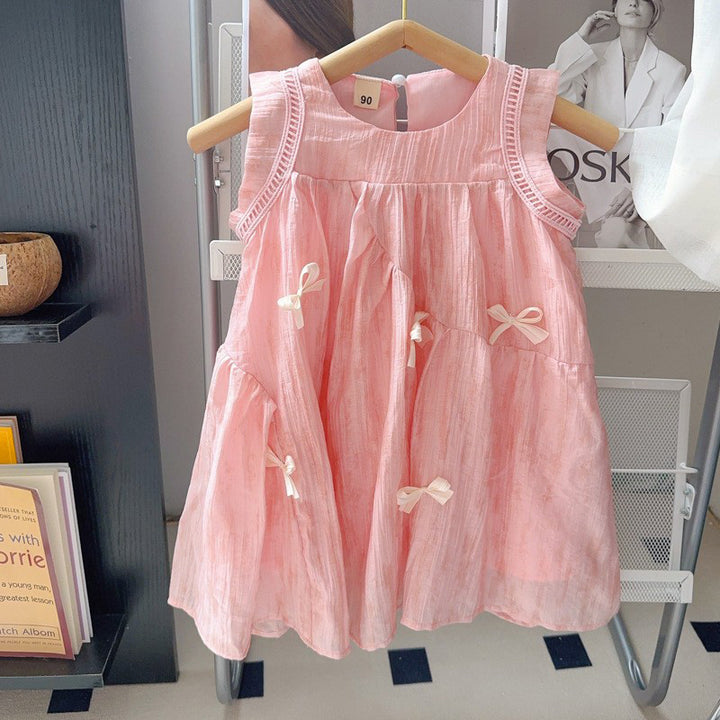 Solid A-Line Dress