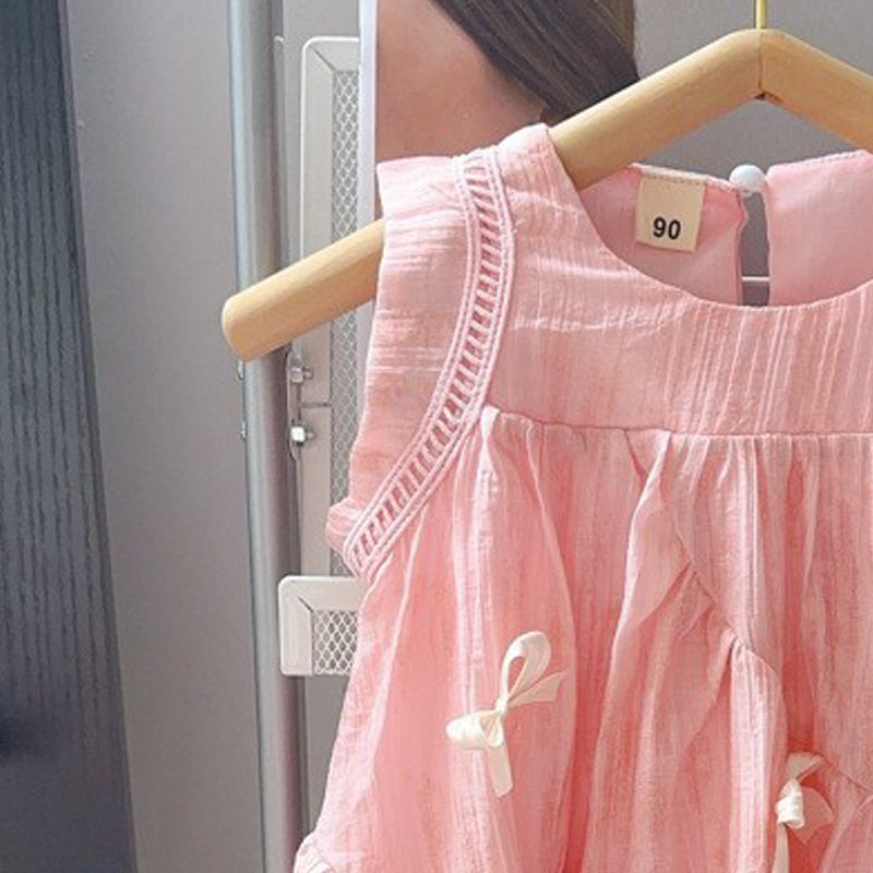 Solid A-Line Dress