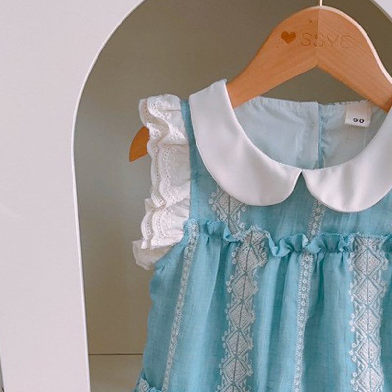 Solid A-Line Dress