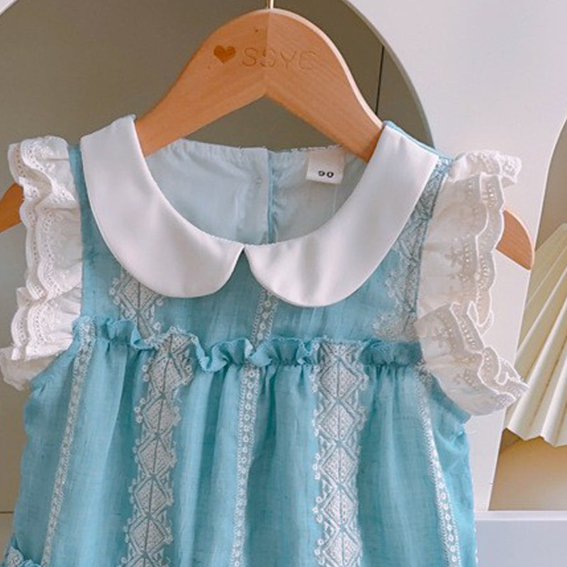 Solid A-Line Dress
