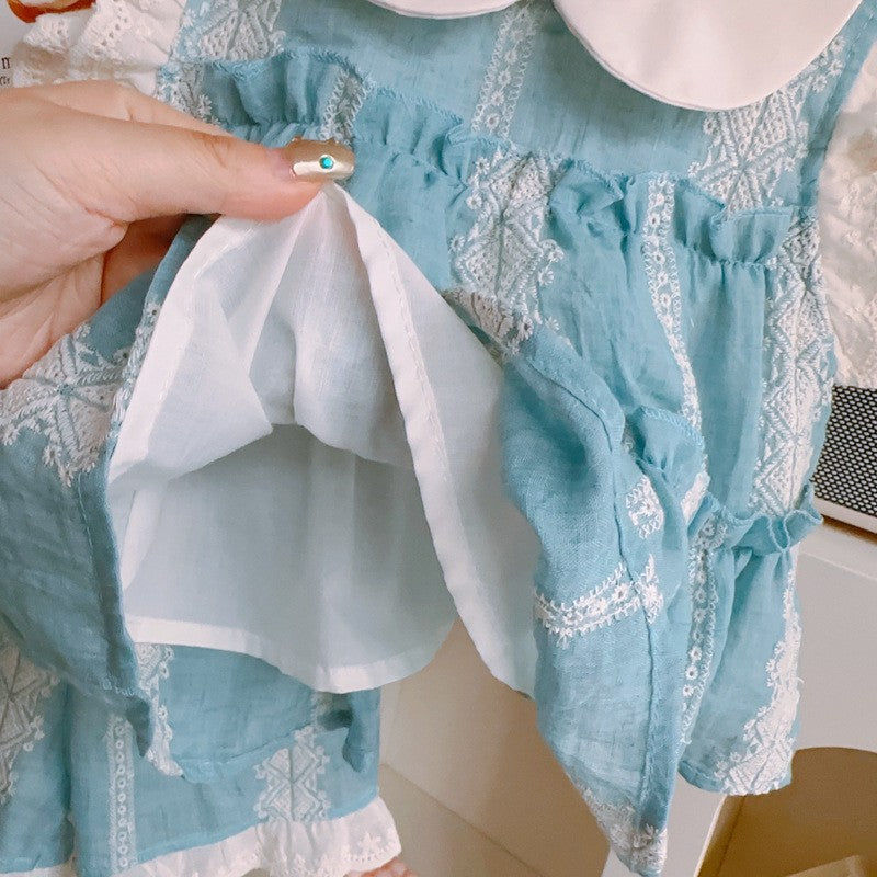 Solid A-Line Dress