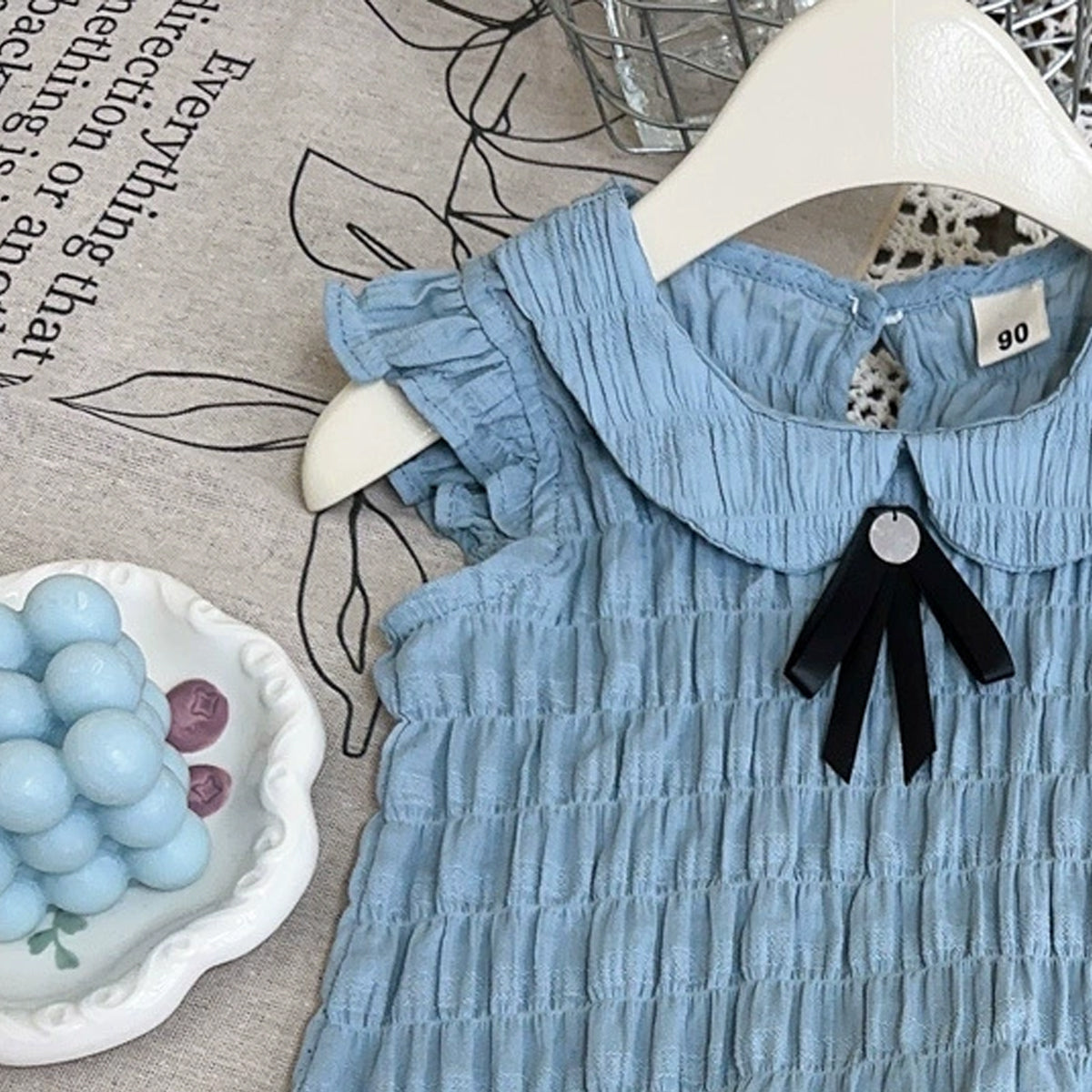 Solid Top and Trousers Set