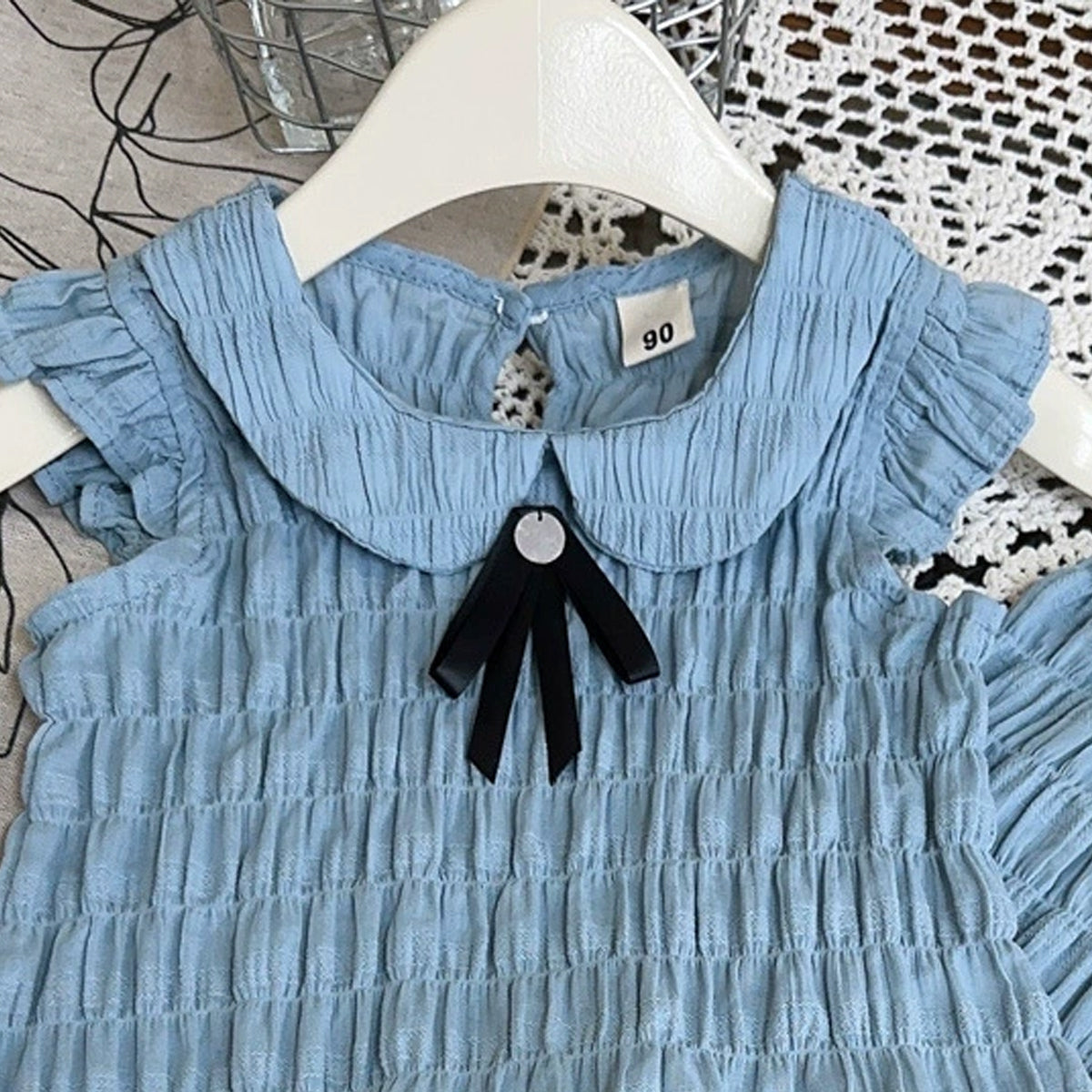 Solid Top and Trousers Set
